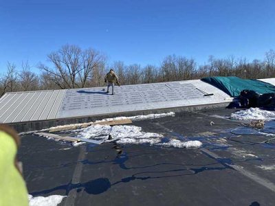 New Metal Roofing Installation